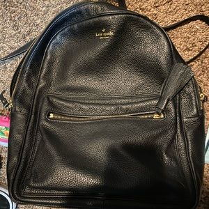 Kate spade leather backpack